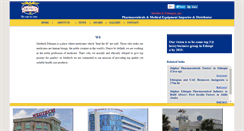 Desktop Screenshot of medtechethiopiaplc.com